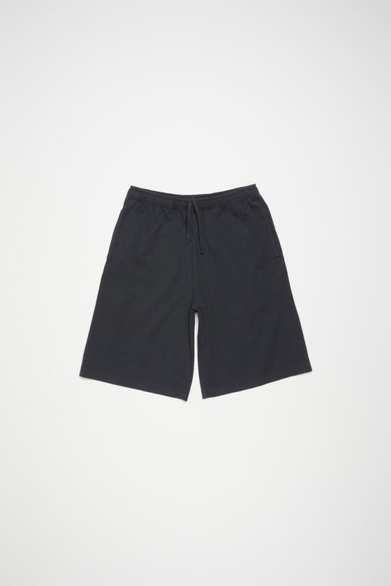 Acne Studios Jerseyshorts mit Logo-Stempel Flash Sale