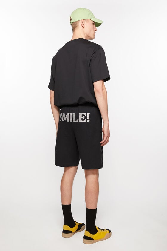 Acne Studios Bedruckte Sweat-Shorts Unisex Begrenztes Angebot