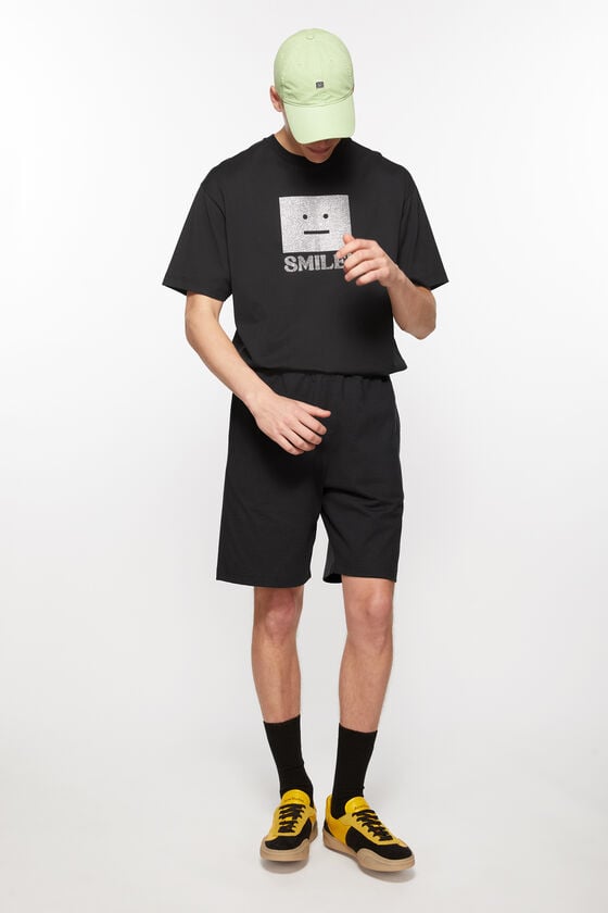 Acne Studios Bedruckte Sweat-Shorts Unisex Begrenztes Angebot
