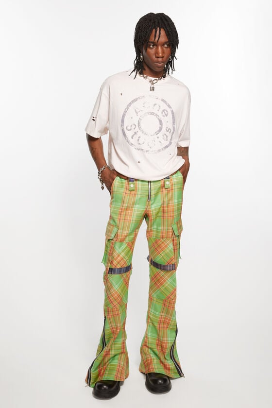 Acne Studios Cargo-Hose mit Karomuster Saisonale Angebote