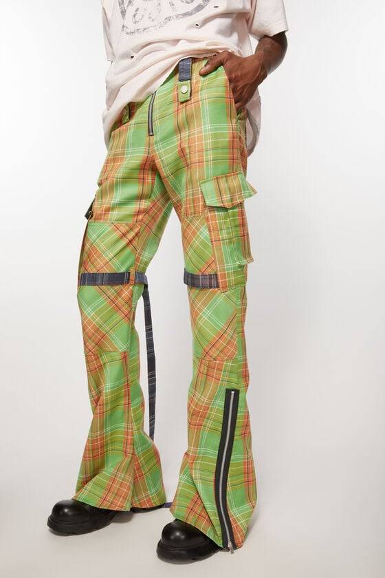 Acne Studios Cargo-Hose mit Karomuster Saisonale Angebote