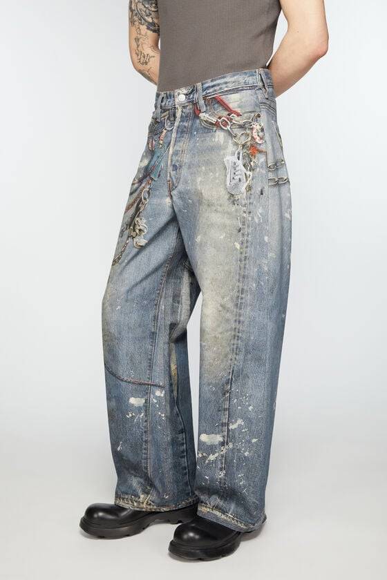 Acne Studios Loose fit trousers - 1981M Sonderangebote