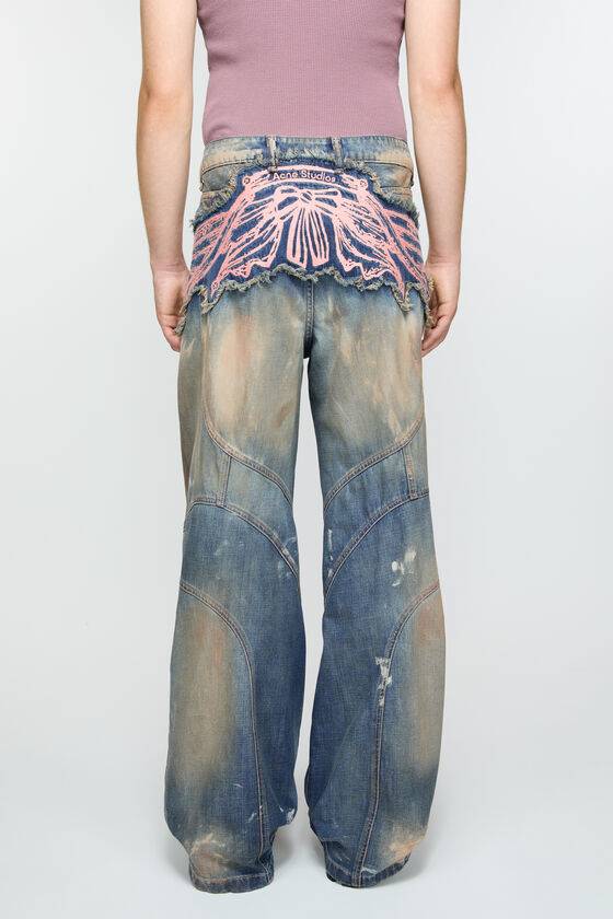 Acne Studios Jeanshose mit lockerer Passform Riesige Ersparnisse