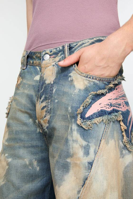 Acne Studios Jeanshose mit lockerer Passform Riesige Ersparnisse