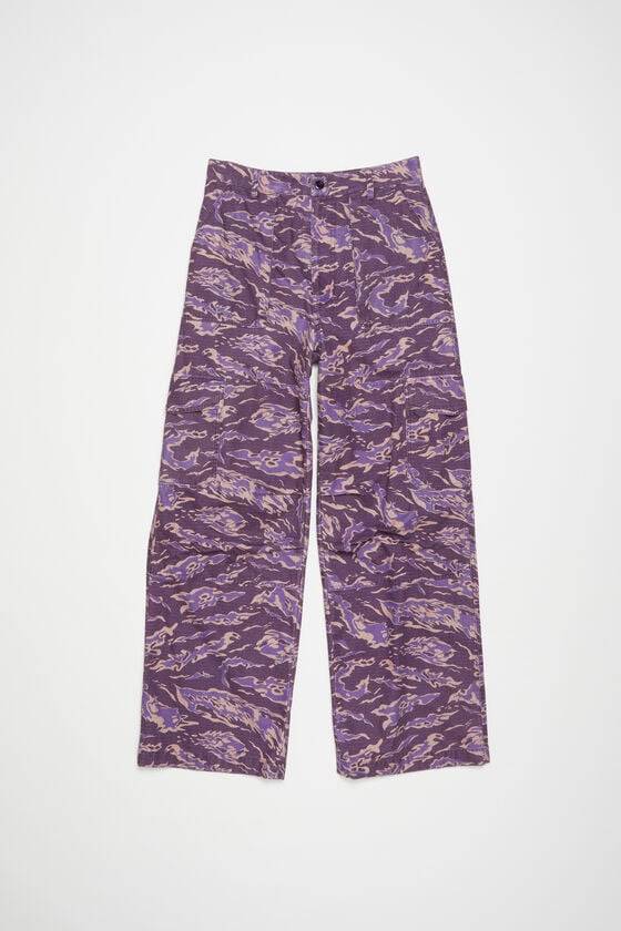 Acne Studios Hose mit Cargo-Print Tiefpreis