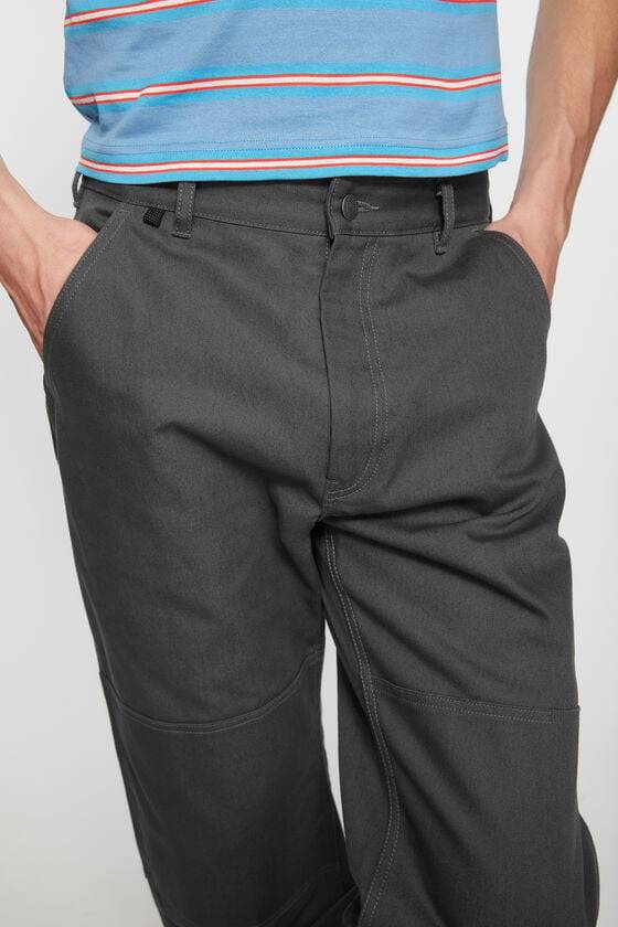 Acne Studios Canvas-Hose mit Patch-Konstruktion Unisex Super Sparpreis