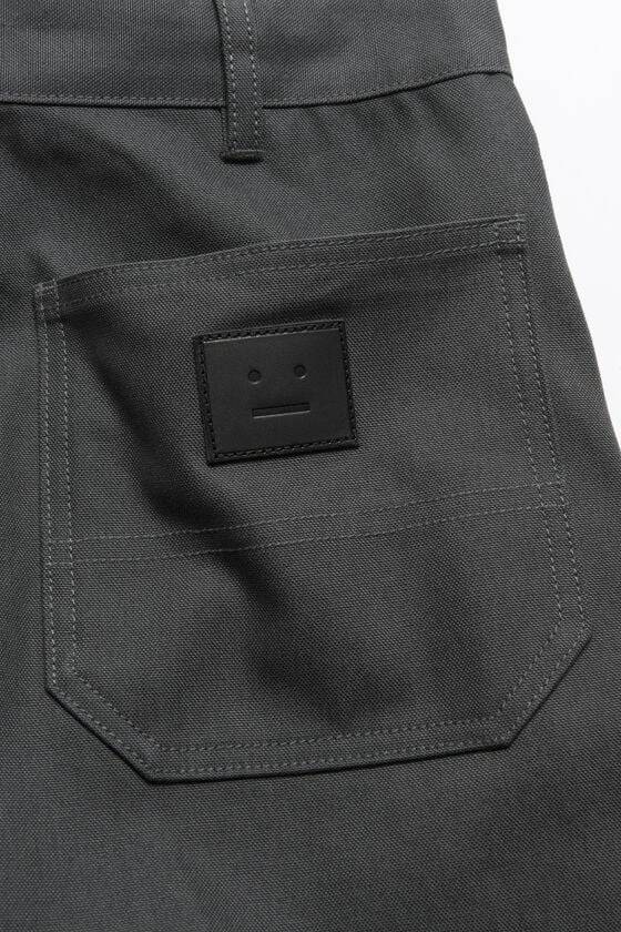 Acne Studios Canvas-Hose mit Patch-Konstruktion Unisex Super Sparpreis