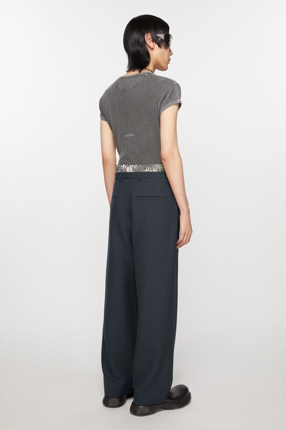 Acne Studios Hose aus Wollmischung Neueste Stile