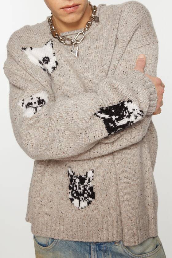Acne Studios Jacquardpullover Nur noch ein Tag übrig