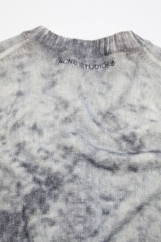 Acne Studios Pullover mit Acid-Print Kostenloser Versand international