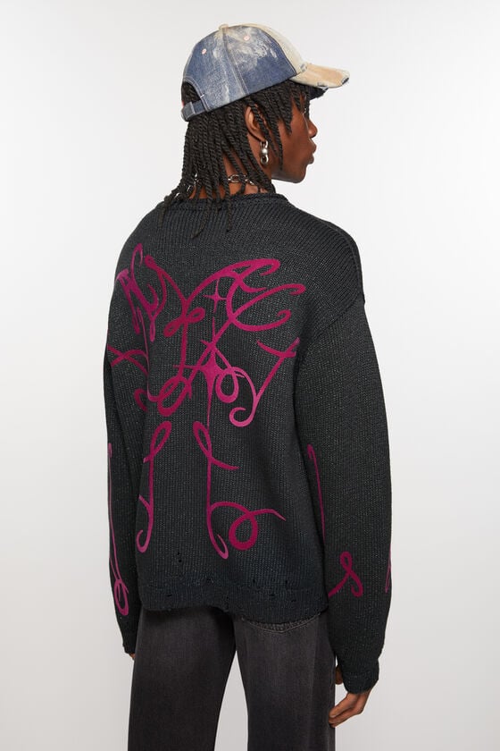 Acne Studios Bedruckter Pullover Fabrikladen