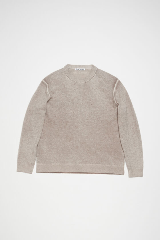 Acne Studios Bedruckter Pullover mit Rundhalsausschnitt Begrenzt auf 3 Tage