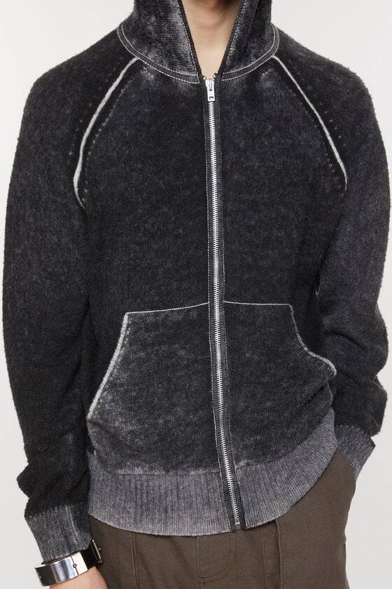 Acne Studios Pullover mit Reißverschluss mit Kapuze Black Friday Preise