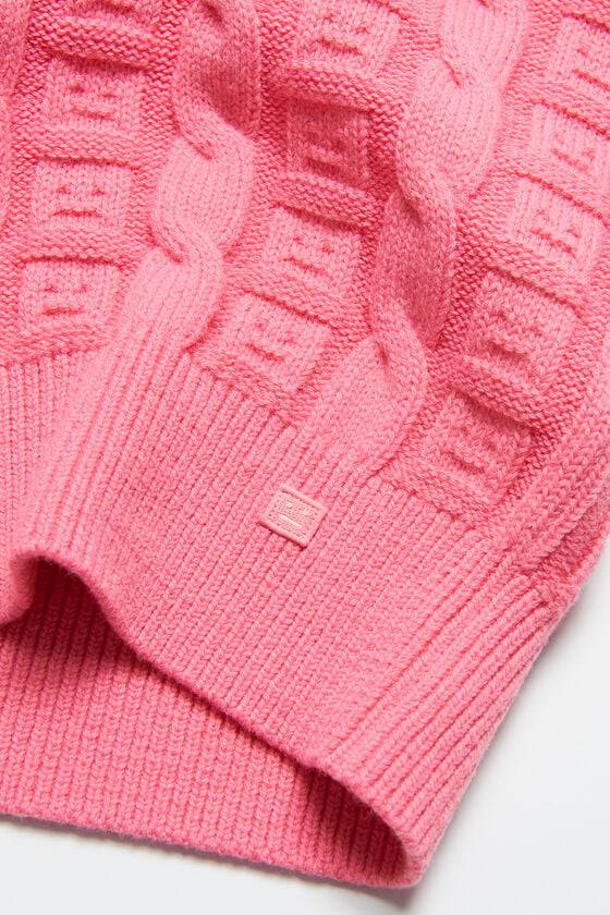 Acne Studios Ärmelloser Zopfstrickpullover Unisex 2025