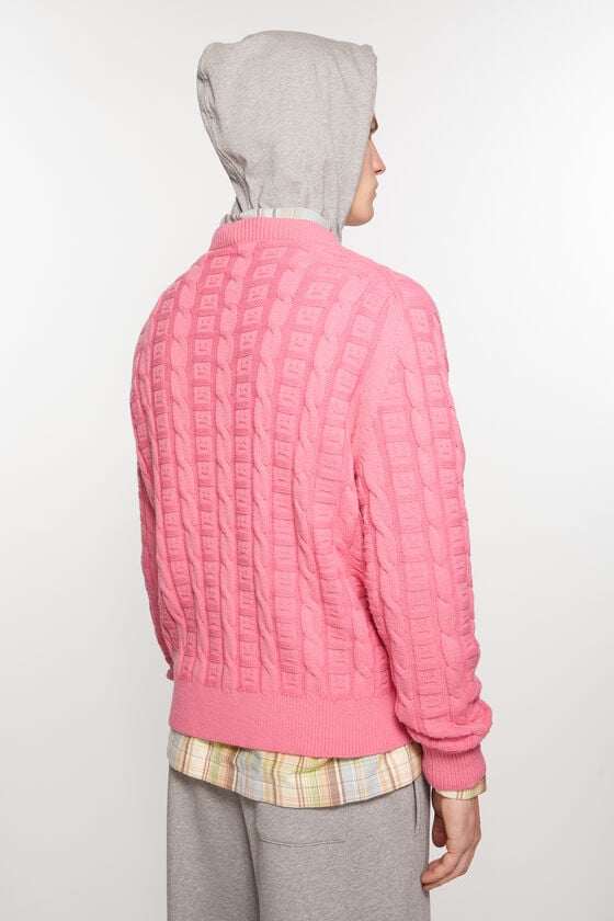 Acne Studios Zopfstrickpullover Unisex Outlet