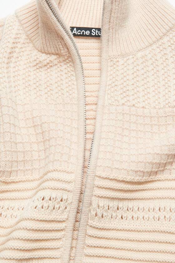 Acne Studios Strickjacke aus Patchwork-Strick Unisex Auslauf