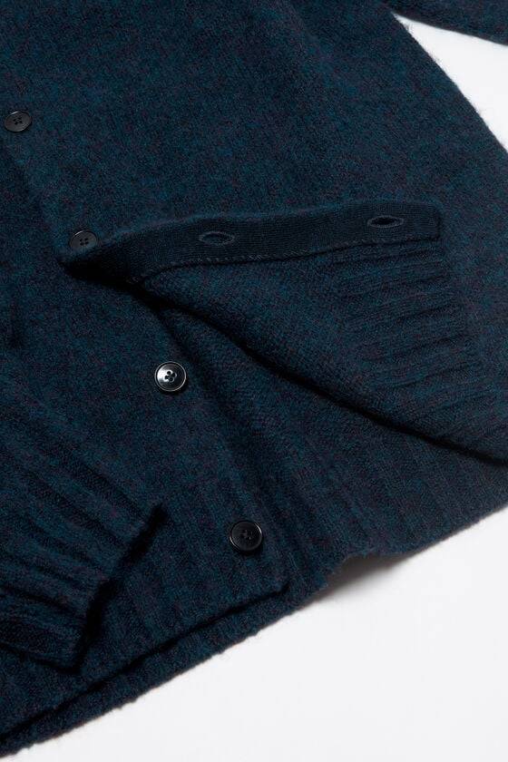 Acne Studios Polo-Cardigan aus Wolle Schlussverkauf