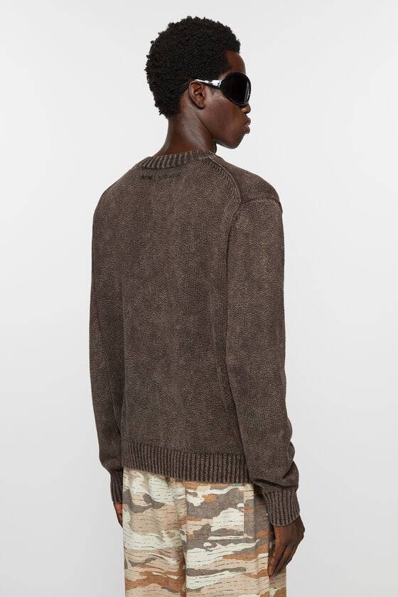 Acne Studios Pullover mit Acid-Waschung Günstiger Verkauf