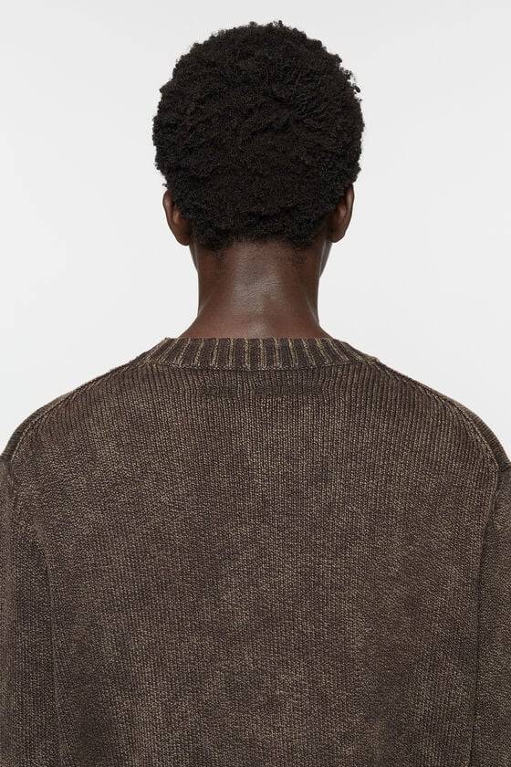 Acne Studios Pullover mit Acid-Waschung Günstiger Verkauf