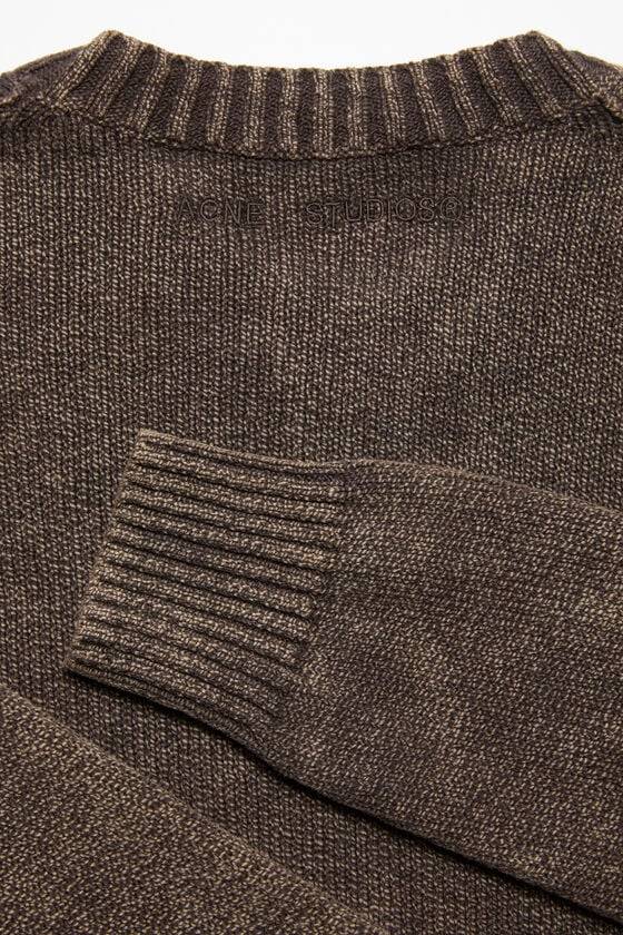 Acne Studios Pullover mit Acid-Waschung Günstiger Verkauf