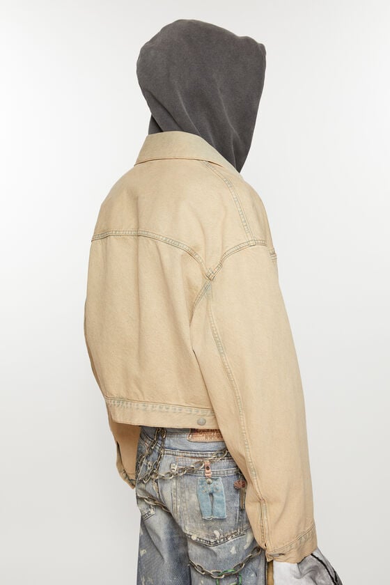 Acne Studios Jeansjacke - Oversized Croppped Fit Osterangebot