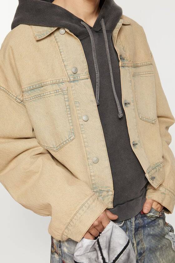 Acne Studios Jeansjacke - Oversized Croppped Fit Osterangebot