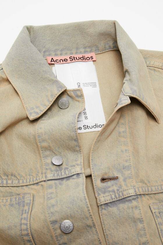 Acne Studios Jeansjacke - Oversized Croppped Fit Osterangebot