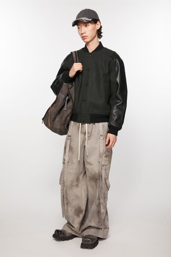 Acne Studios Overshirt-Jacke aus Twill Valentinstagsangebot