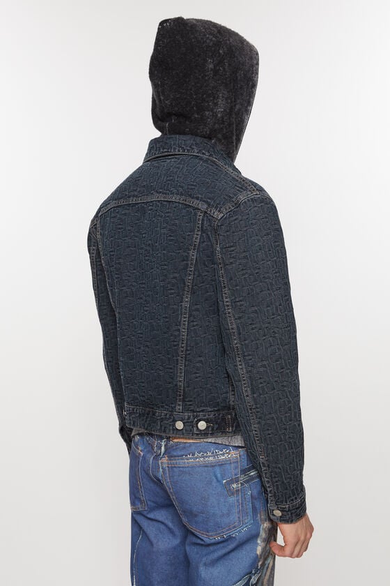 Acne Studios Jeansjacke - Normale verkürzte Passform Jubiläumsangebot