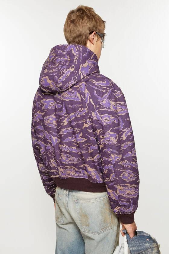Acne Studios Gefütterte Jacke mit Kapuze Lagerräumung