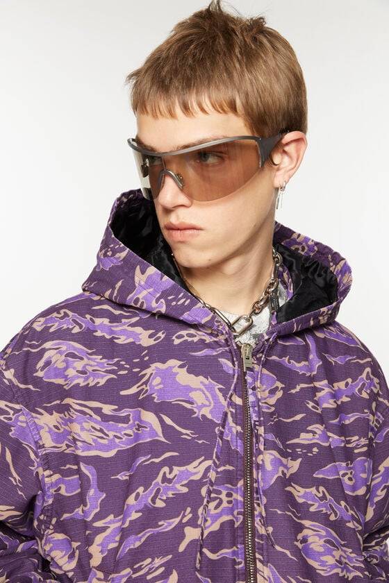 Acne Studios Gefütterte Jacke mit Kapuze Lagerräumung