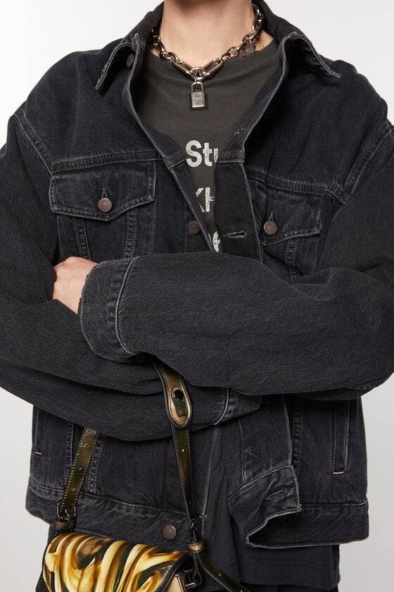 Acne Studios Jeansjacke – entspannte Passform Große Rabatte