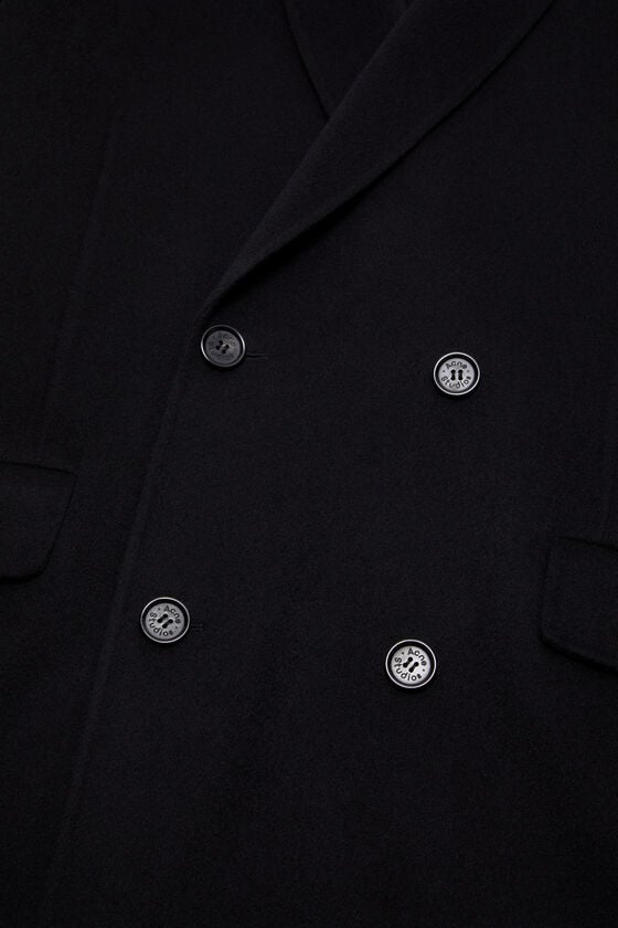Acne Studios Zweireihiger Wollmantel Saisonale Angebote