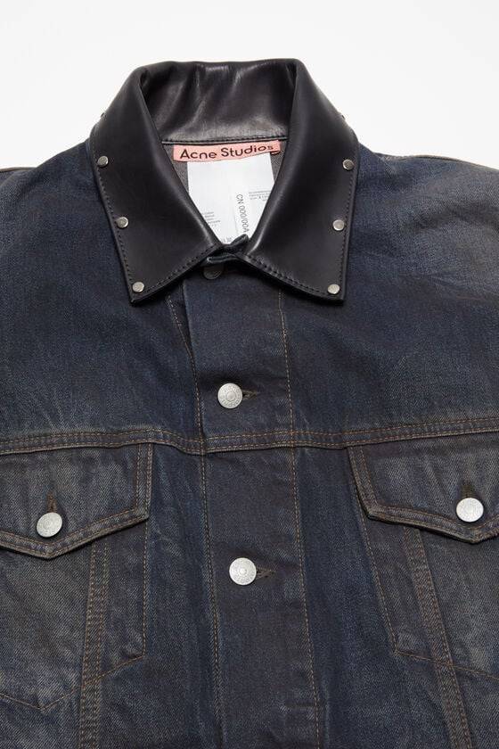 Acne Studios Jeansjacke – Übergroße Passform Räumungsverkauf