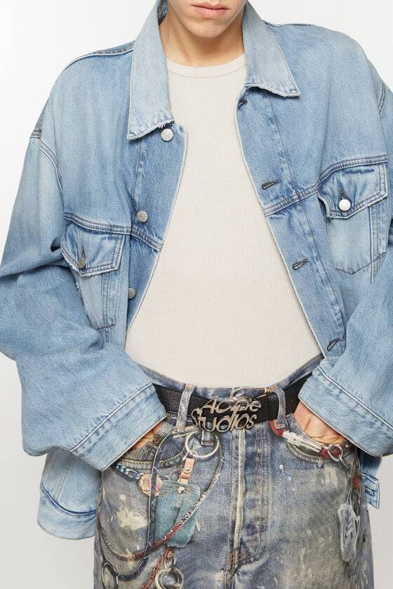 Acne Studios Jeansjacke – entspannte Passform Sonderangebote