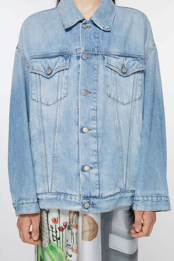 Acne Studios Denimjacke – Oversized Unisex-Passform JETZT KAUFEN