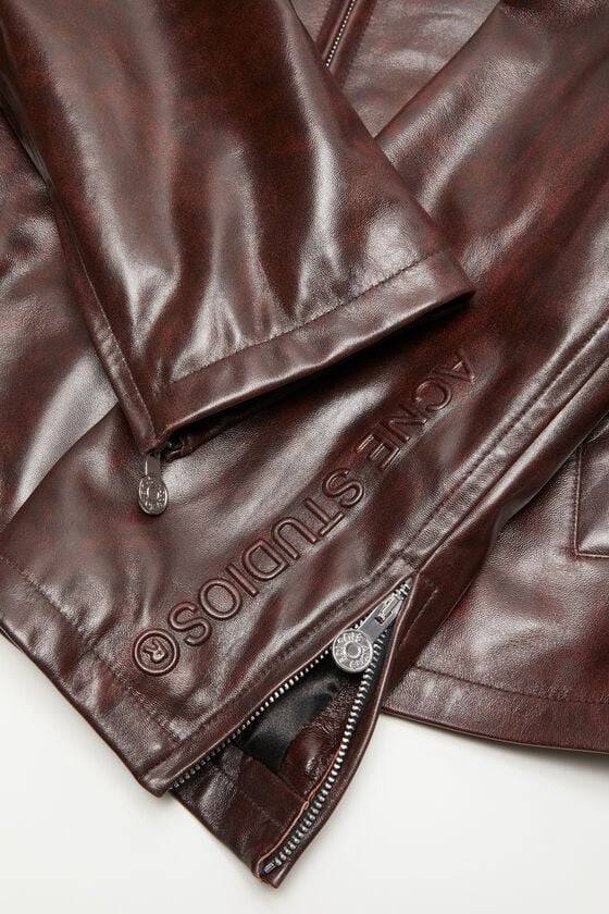 Acne Studios Lederjacke Neueste Stile