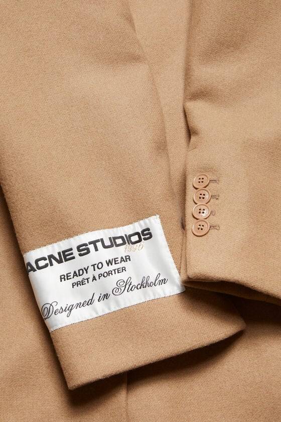 Acne Studios Einreihiger Wollmantel Letzte 2 Tage