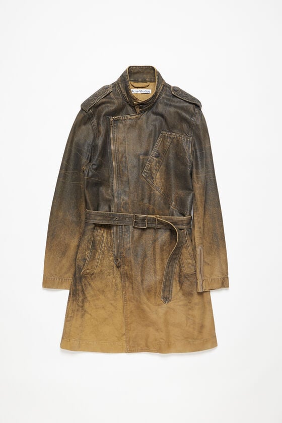 Acne Studios Jeansmantel mit Gürtel Zeitbegrenzte Promotion