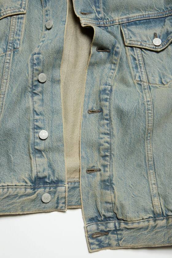 Acne Studios Oversized-Denimjacke Bis zu 65% Rabatt