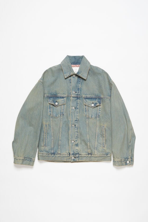 Acne Studios Oversized-Denimjacke Bis zu 65% Rabatt
