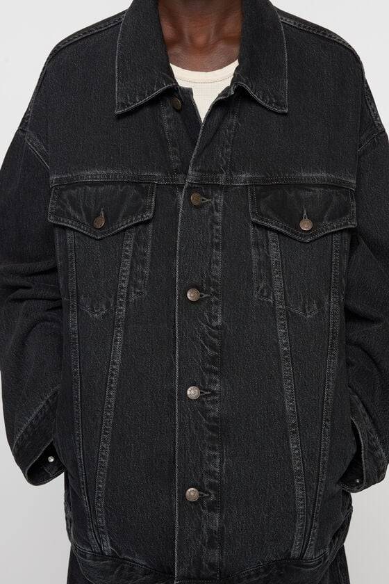 Acne Studios Denimjacke – Oversized Unisex-Passform Nur für heute