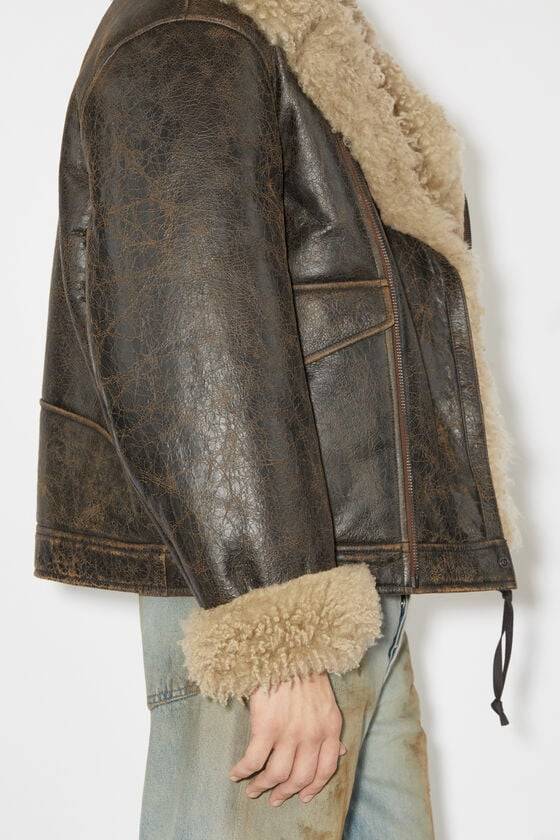 Acne Studios Lammfelljacke Vierteljährliche Förderung