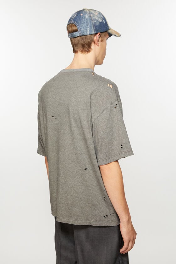 Acne Studios Logo-T-Shirt – lockere Passform Discount Store für neue Produkte