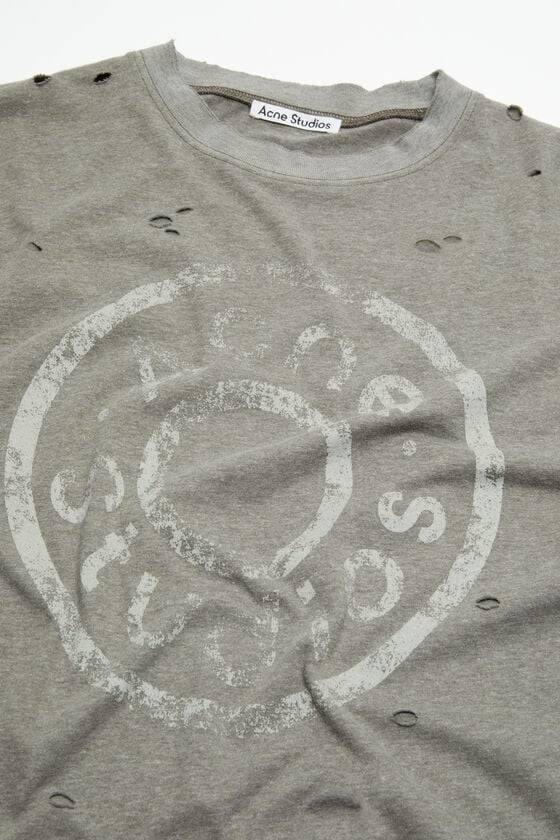 Acne Studios Logo-T-Shirt – lockere Passform Discount Store für neue Produkte