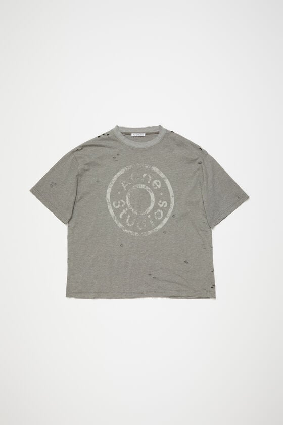 Acne Studios Logo-T-Shirt – lockere Passform Discount Store für neue Produkte