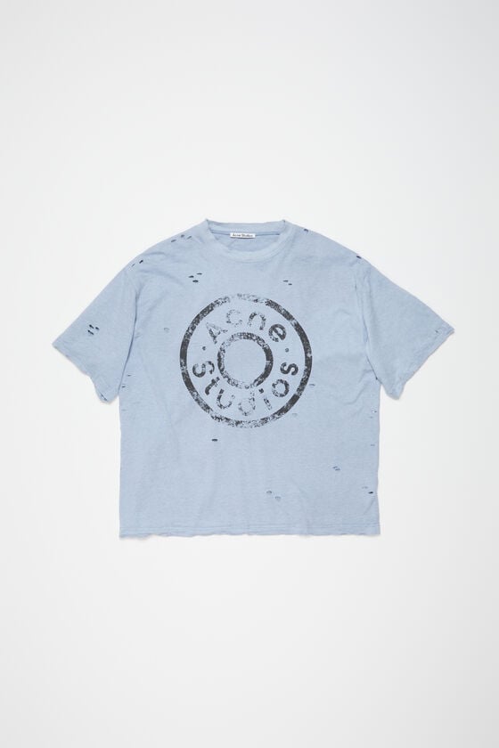 Acne Studios Logo-T-Shirt – lockere Passform Super Rabatt