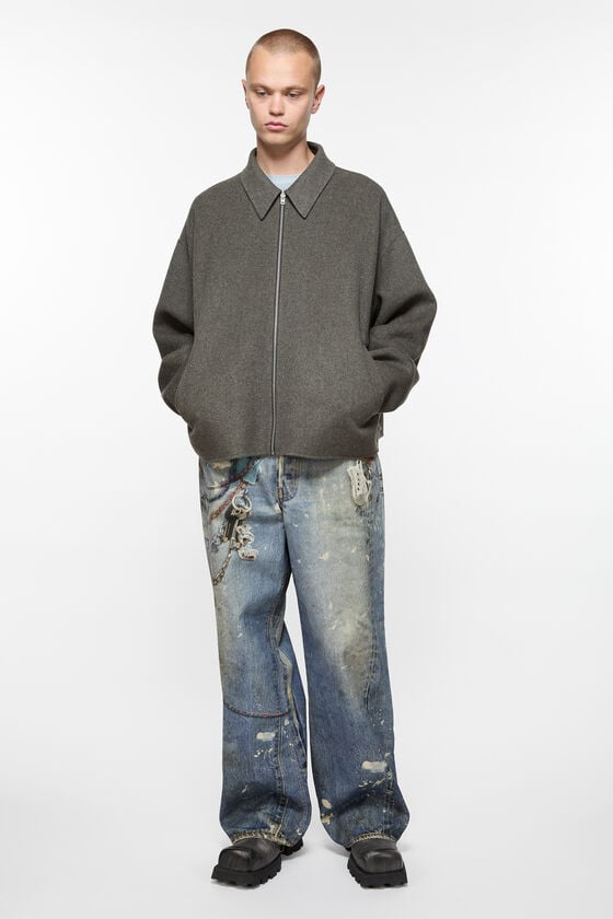 Acne Studios Wool zipper jacket Clearance-Verkauf