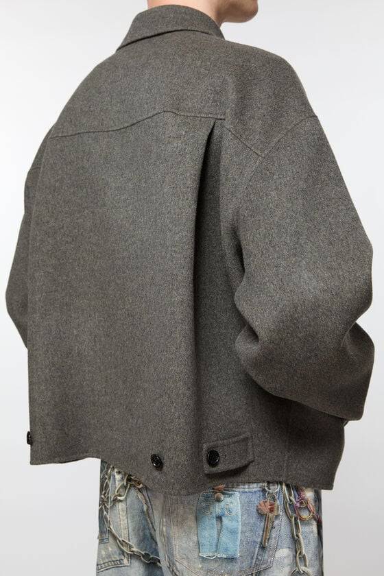 Acne Studios Wool zipper jacket Clearance-Verkauf