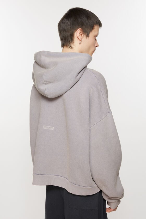 Acne Studios Sweatshirt mit Kapuze und Logoaufnäher zollfrei